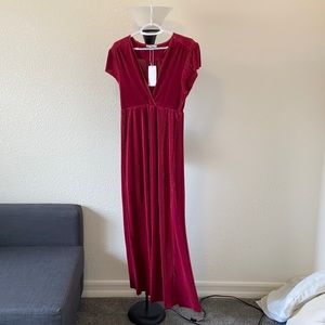 Baltic Born Red Pleated Dress